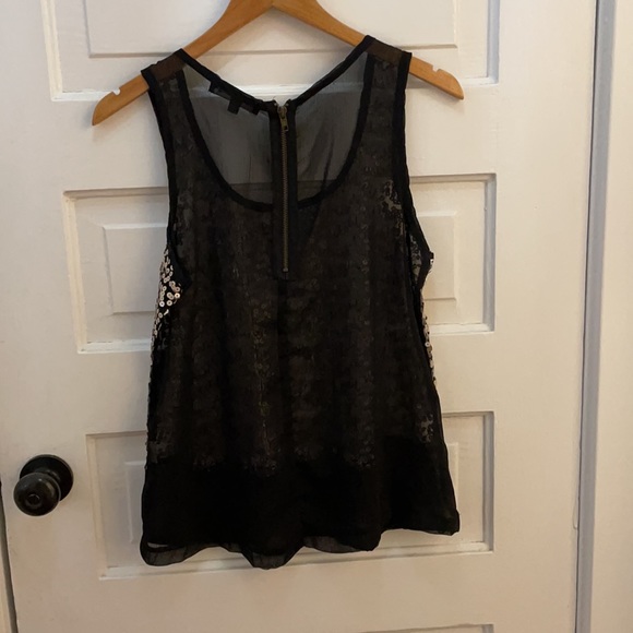 Sheer Sequin Top - Picture 2 of 3